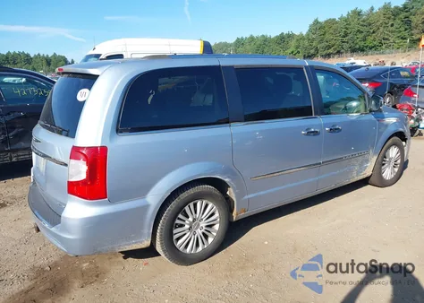 2012 Chrysler Town & Country Limited z USA, uszkodzony, nr VIN 2C4RC1GG9CR340121